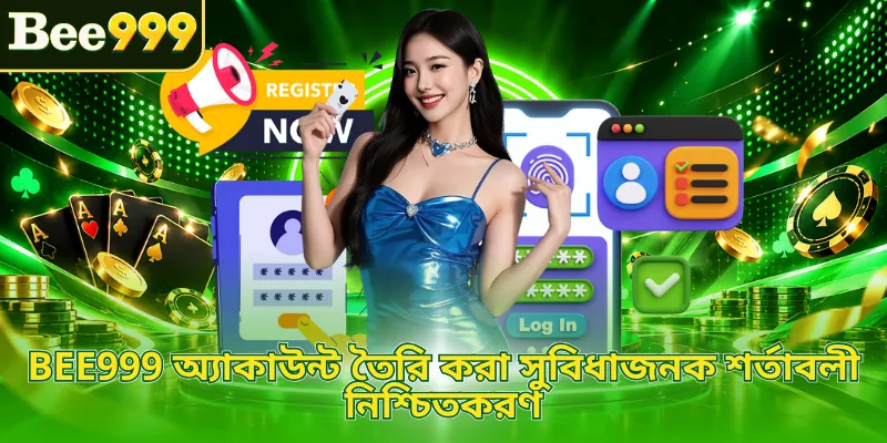 BEE999 অ্যাকাউন্ট তৈরি করা সুবিধাজনক শর্তাবলী নিশ্চিতকরণ