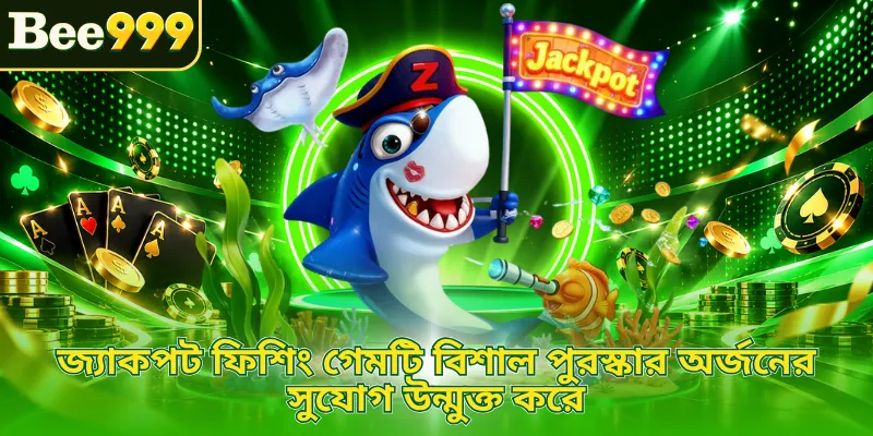 জ্যাকপট ফিশিং গেমটি বিশাল পুরস্কার অর্জনের সুযোগ উন্মুক্ত করে