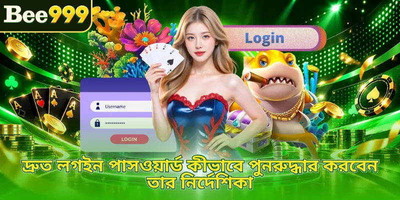 দ্রুত লগইন পাসওয়ার্ড কীভাবে পুনরুদ্ধার করবেন তার নির্দেশিকা
