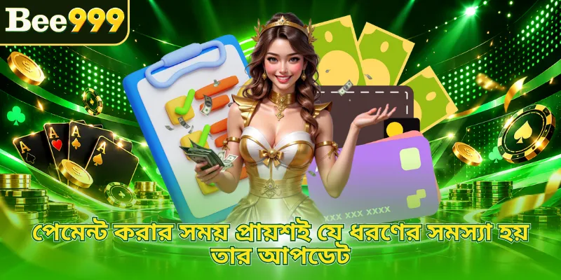 পেমেন্ট করার সময় প্রায়শই যে ধরণের সমস্যা হয় তার আপডেট