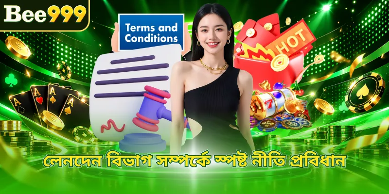 লেনদেন বিভাগ সম্পর্কে স্পষ্ট নীতি প্রবিধান