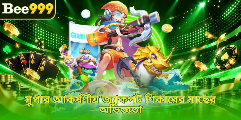 সুপার আকর্ষণীয় জ্যাকপট শিকারের মাছের অভিজ্ঞতা